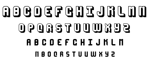 Mega Sans font