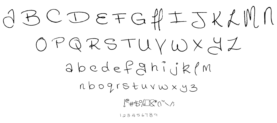 Megaink font
