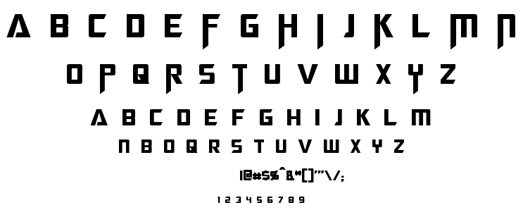 Megatron font