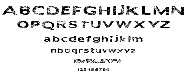 Metal Crime font