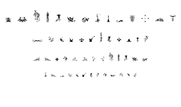 Micro Fleurons font