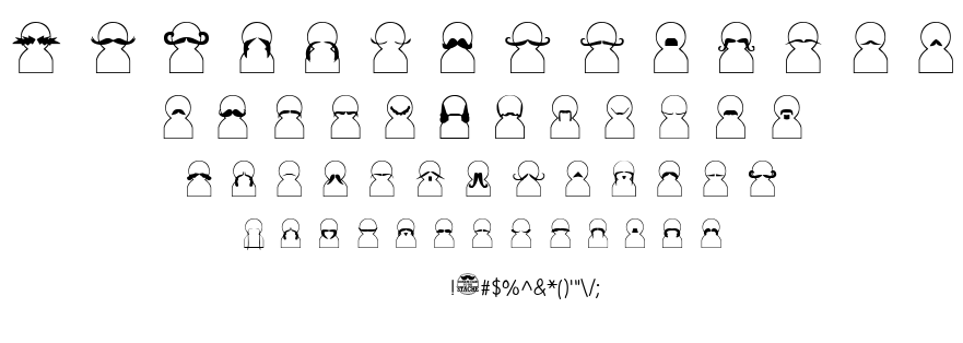 Movember font