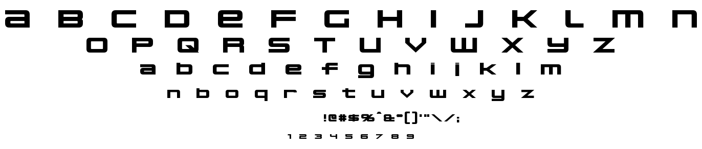 Nakadai font