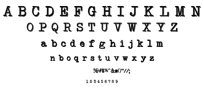NeoBulletin font
