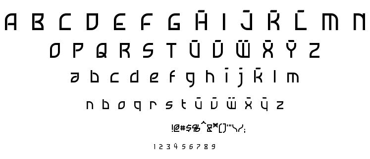 Neostar font