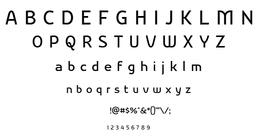 Nikodecs font