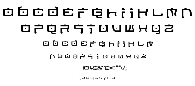 Nippon Tech font