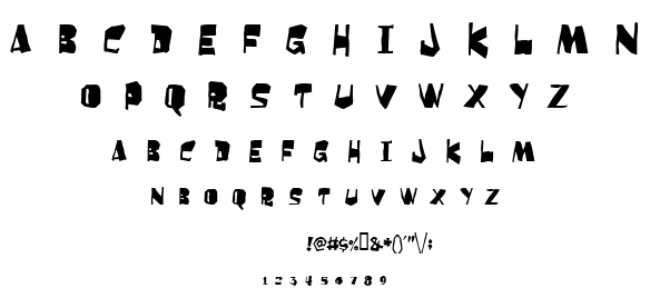 Orangutan font