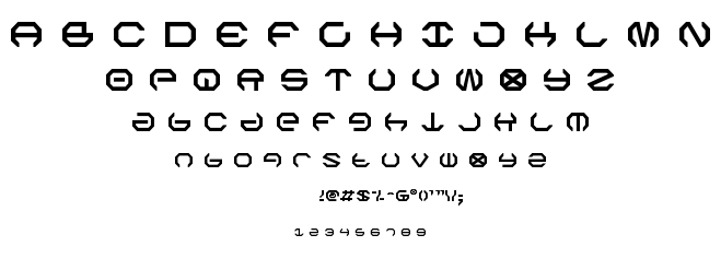 Omega Sentry font