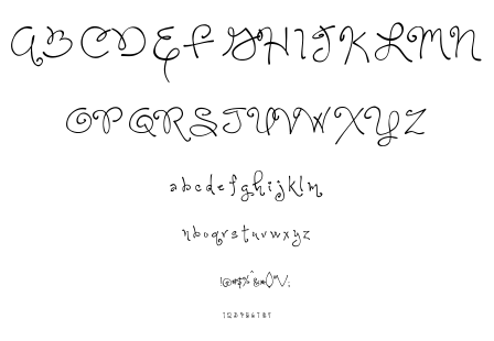 One Starry Night font
