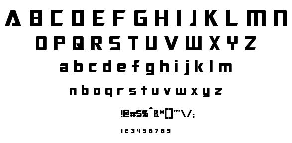 Optimus font