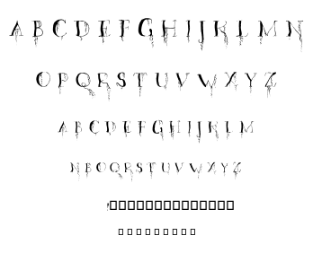 Organic Fear font