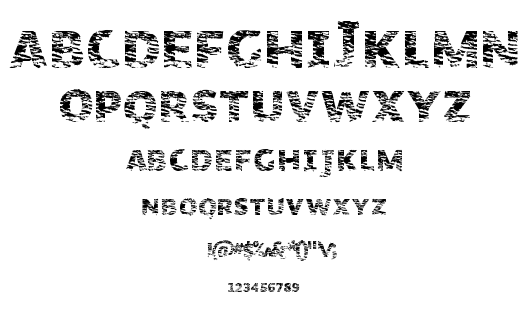 Organic Nature font