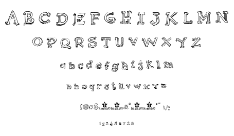 Pijamas font