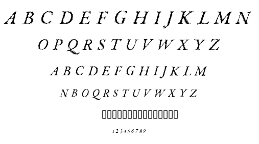 Parkinson font