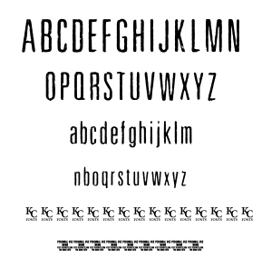 Pewter font