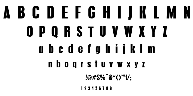 Pilsen Plakat font