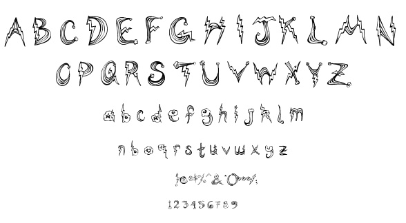 PonyRides font