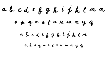 Poster Script B font
