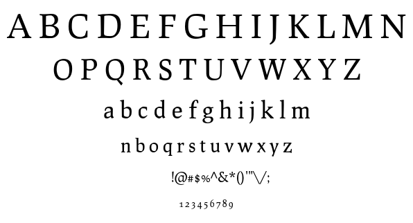 Prociono font