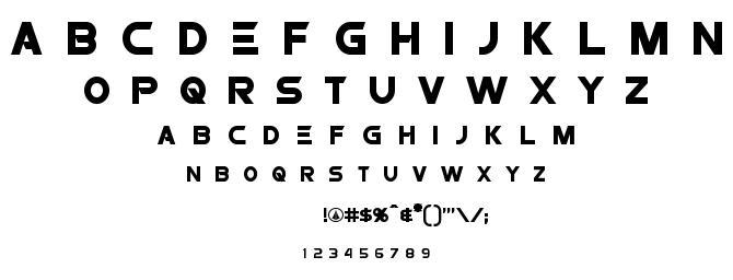 Protoculture font