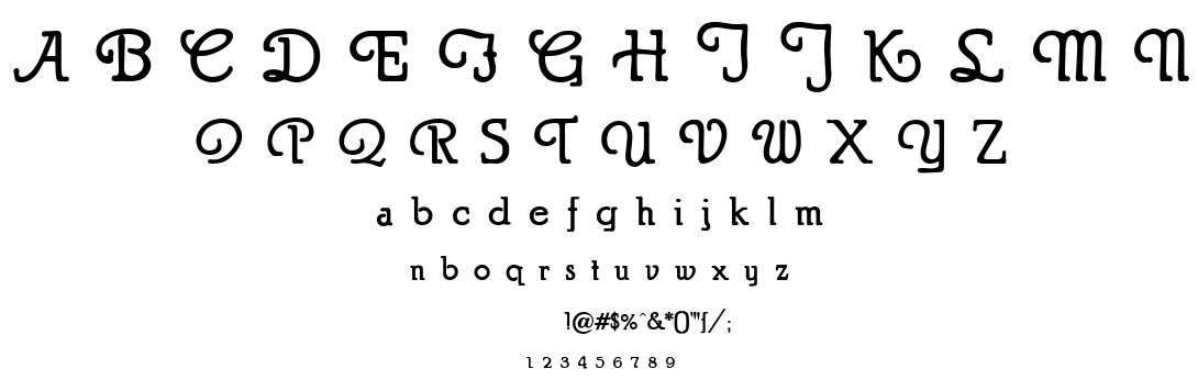 Puritan font