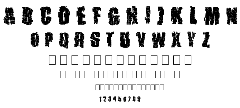 PUSHER font
