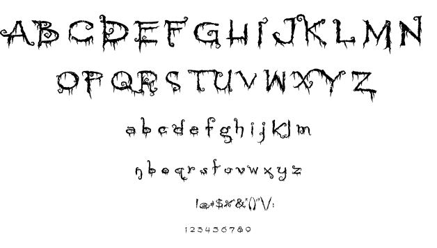 Pyrite Crypt font