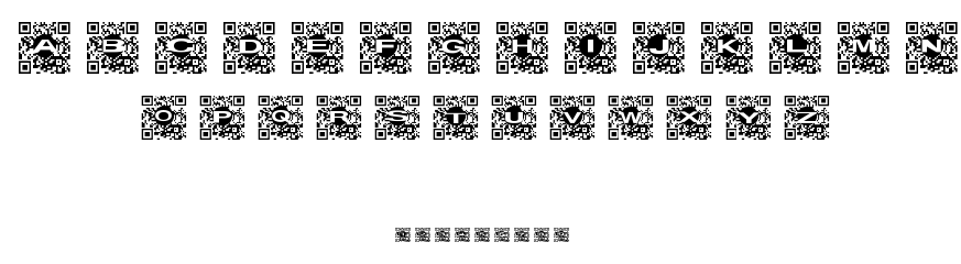 Qrurl font