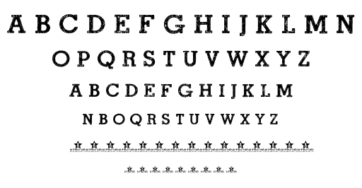 Road Movie font