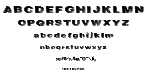 Rock Harder font