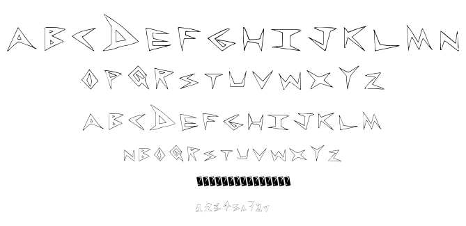 RockLess font