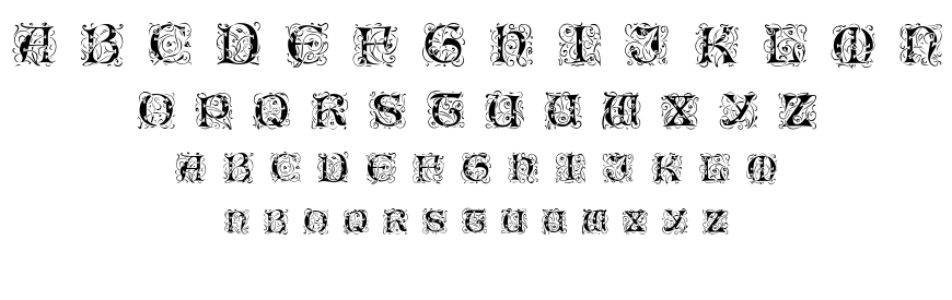 Romantik font