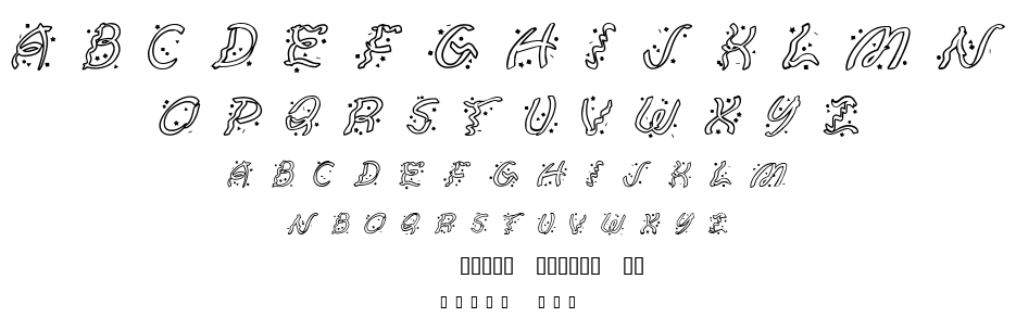 Ruban Extravaganza font
