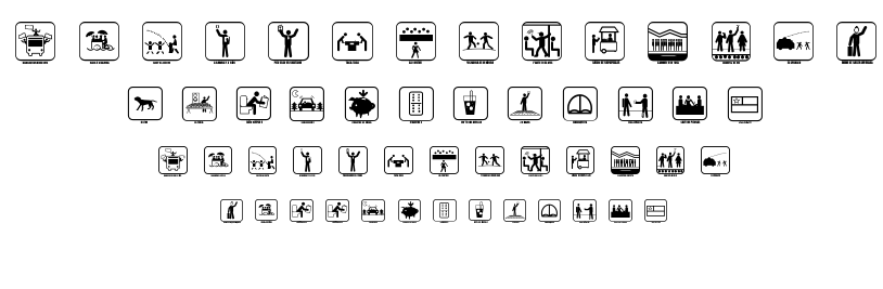 Santiago Icono font