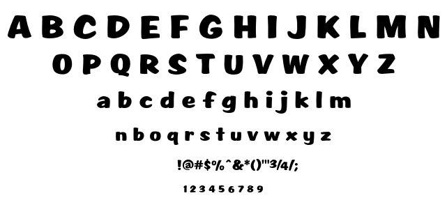 Script1 Rager Hevvy font