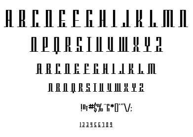 SF Americana Dreams font