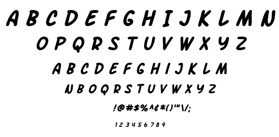 SF Arch Rival font