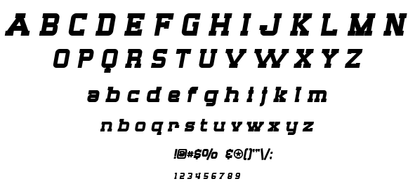 SF Big Whiskey font