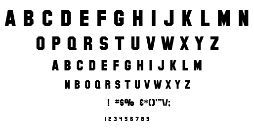 SF Collegiate font