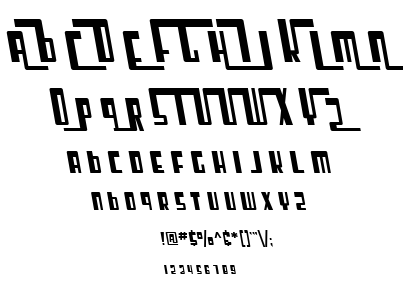 SF Cosmic Age font