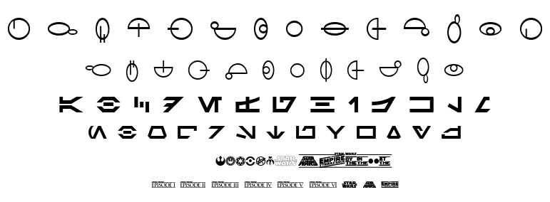 SF Distant Galaxy font