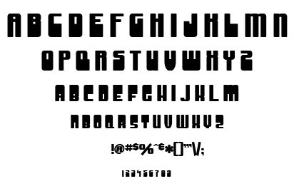 SF Groove Machine font
