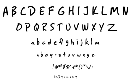 SF Grunge Sans font