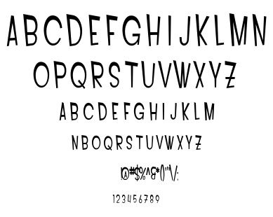 SF Intoxicated Blues font