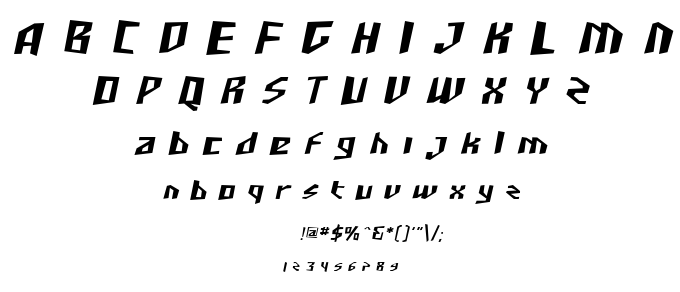 SF Junk Culture font