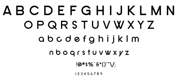 SF New Republic font