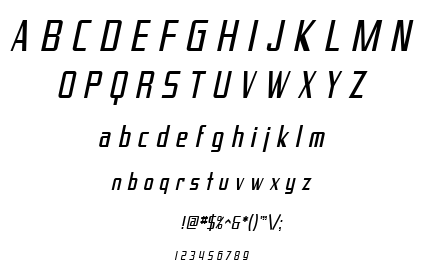 SF Proverbial Gothic font