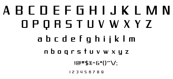 SF Proverbial Gothic font