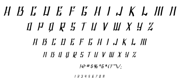 SF Shai Fontai font